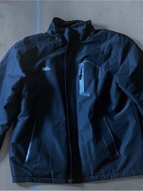 Men's Black Ski & Snowboard Shell Jacket